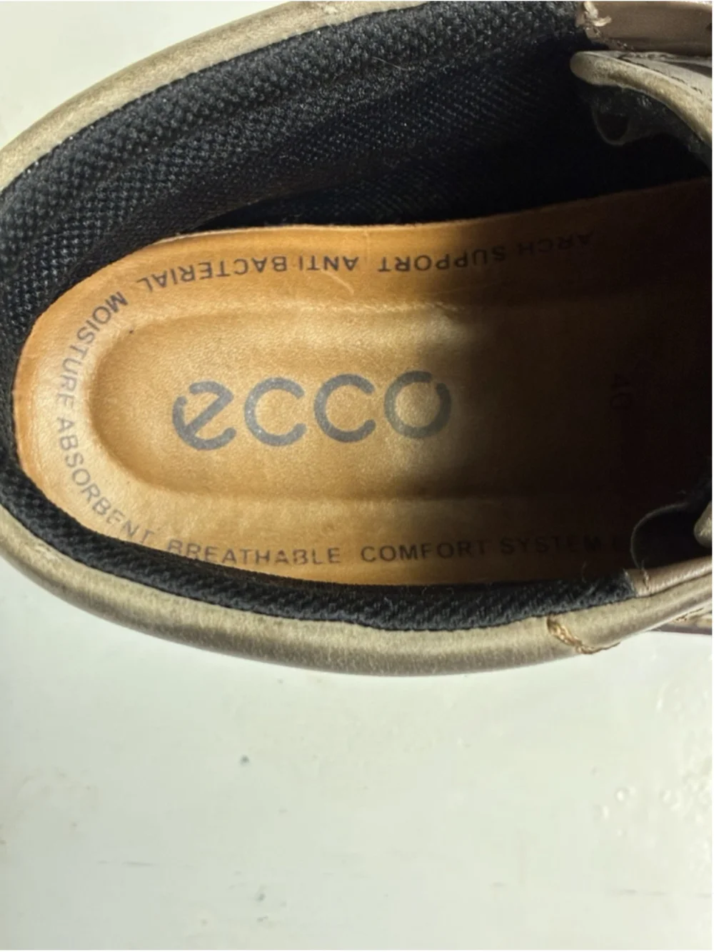 NEW ECCO Mens Turn GORE-TEX Chukka Tie Boot SZ 40 US 6-6.5 Brown Leather Nubuck